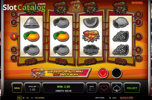 Скрин4. Hold it Casino слот