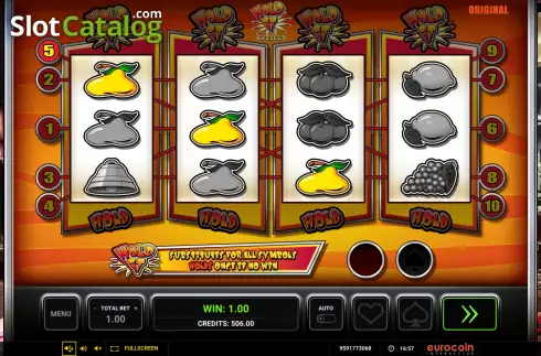 Скрин5. Hold it Casino слот