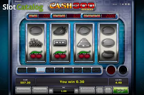 Скрин4. Cash 300 Casino слот