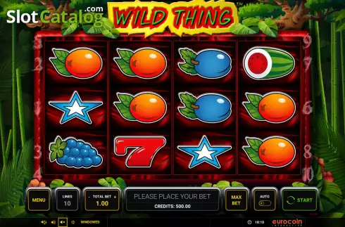Скрин2. Wild Thing слот