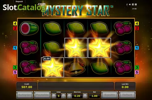 Скрин3. Mystery Star (Eurocoin Interactive) слот