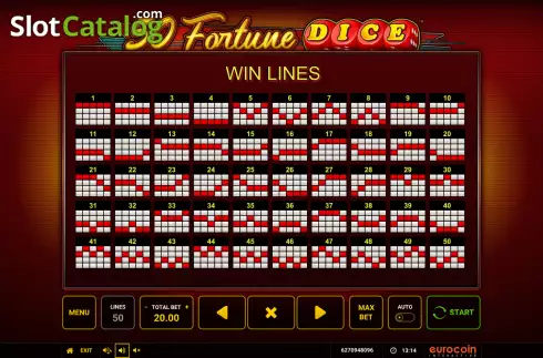 Скрин6. 50 Fortune Dice слот