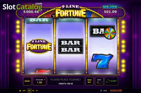 Скрин2. 9 Line Fortune слот