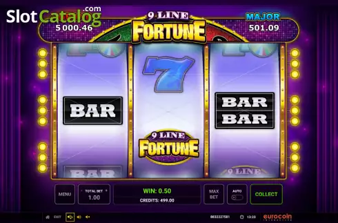 Скрин3. 9 Line Fortune слот