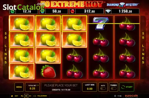 Скрин2. 50 Extreme Hot слот