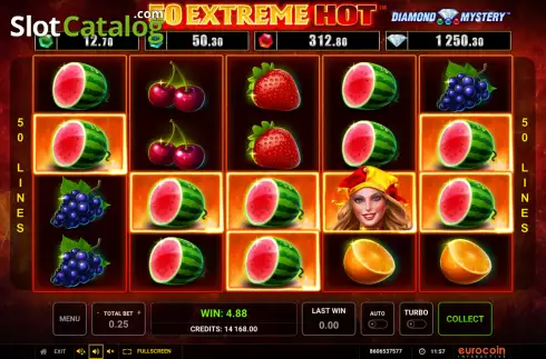 Скрин3. 50 Extreme Hot слот