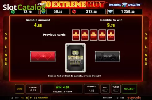 Скрин5. 50 Extreme Hot слот