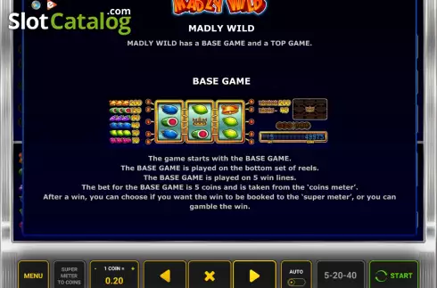 Скрин8. Madly Wild слот