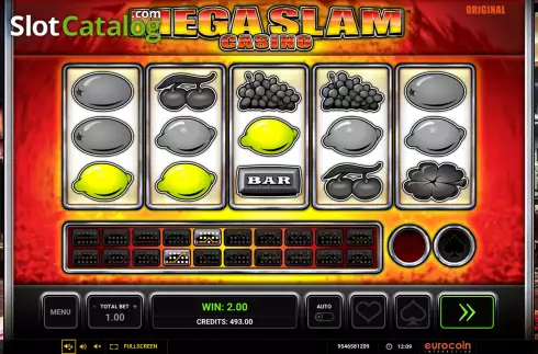 Скрин3. Mega Slam Casino слот