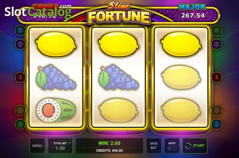 Скрин3. 5-Line Fortune слот