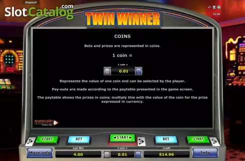 Скрин7. Twin Winner слот