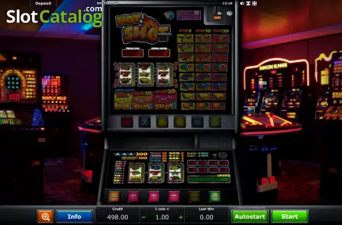 Скрин2. Hot Shot (Eurocoin Interactive) слот