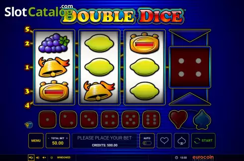 Скрин2. Double Dice слот