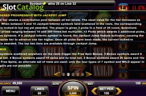 Скрин5. Jackpot Inferno слот