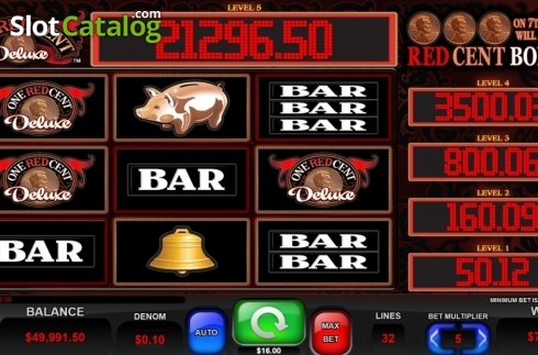 Скрин3. One Red Cent Deluxe слот