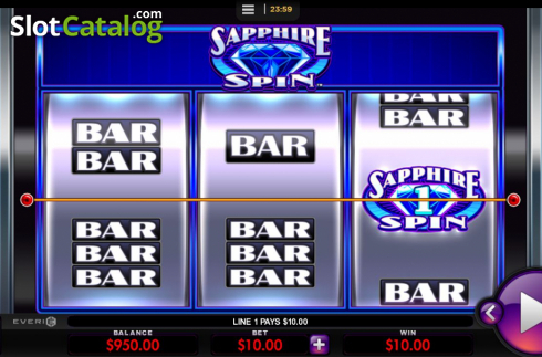 Скрин4. Sapphire Spin слот