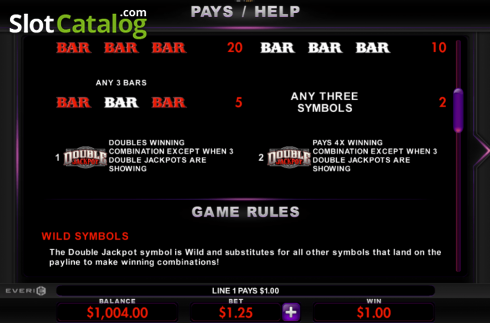 Скрин7. Double Jackpot слот