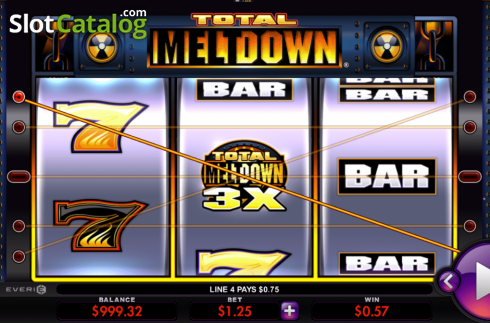 Скрин3. Total Meltdown слот