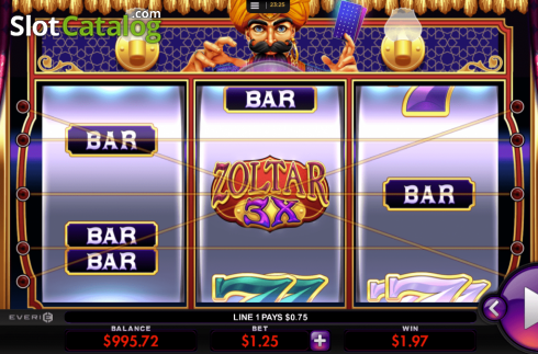 Скрин4. Zoltar Speaks слот