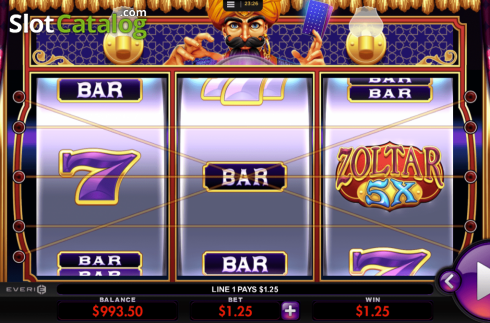 Скрин5. Zoltar Speaks слот