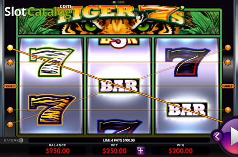 Скрин3. Tiger 7s слот
