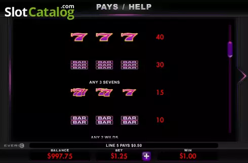 Скрин7. Borgata 777 Respin слот