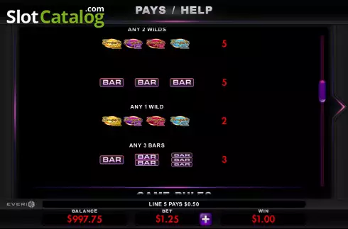Скрин8. Borgata 777 Respin слот