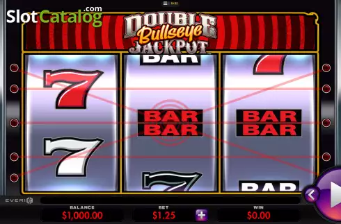 Скрин2. Double Jackpot Bullseye слот