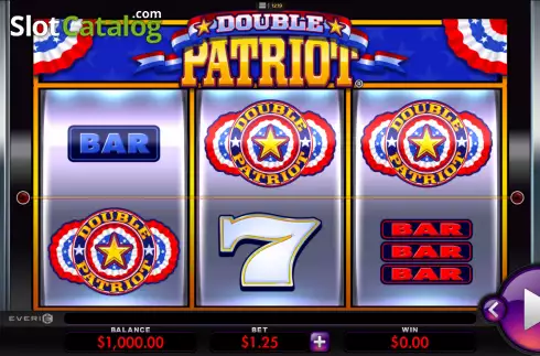 Скрин2. Double Patriot слот