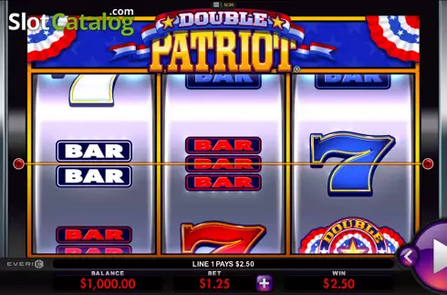 Скрин3. Double Patriot слот