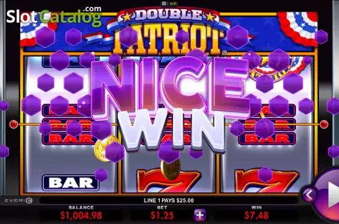 Скрин4. Double Patriot слот