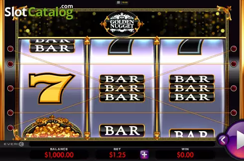 Скрин2. Golden Nugget (Everi) слот