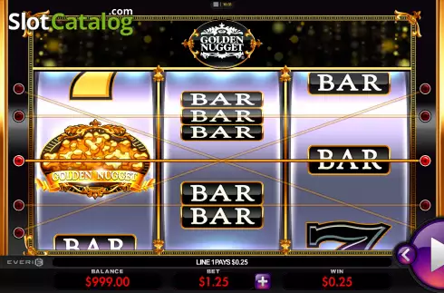 Скрин3. Golden Nugget (Everi) слот