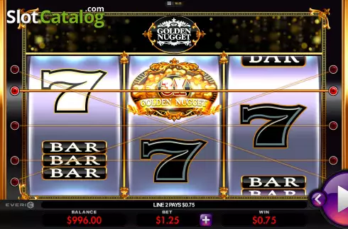 Скрин4. Golden Nugget (Everi) слот