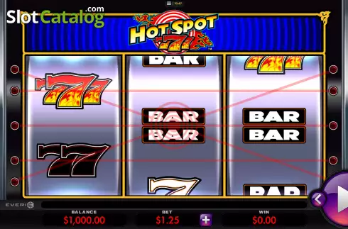 Скрин2. Hot Spot 777 слот