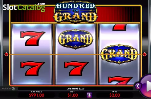 Скрин3. Hundred or Grand слот
