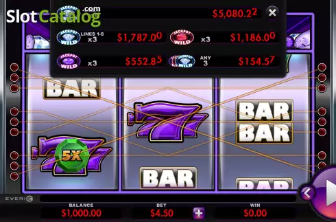 Скрин2. Super Jackpot Wild Gems слот