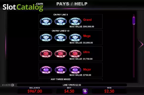 Скрин6. Super Jackpot Wild Gems слот