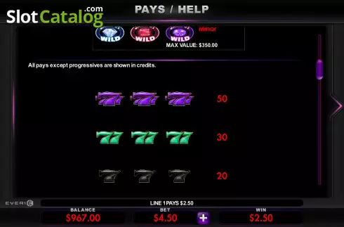 Скрин7. Super Jackpot Wild Gems слот