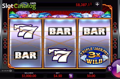 Скрин2. Triple Jackpot Gems слот