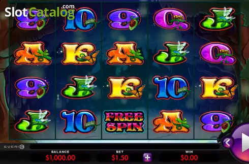 Скрин2. Wild Pixies (Everi) слот