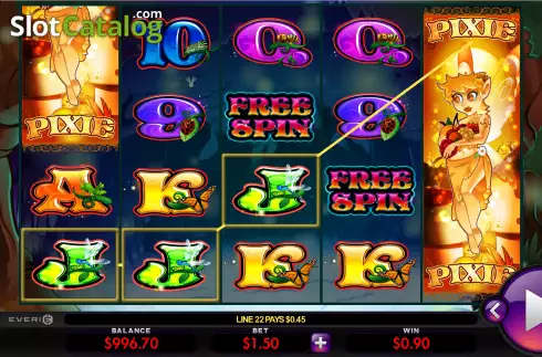 Скрин4. Wild Pixies (Everi) слот