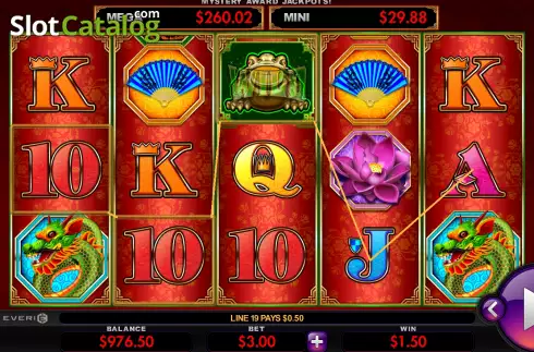 Скрин3. Money Frog (Everi) слот