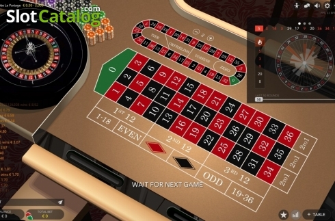 Скрин2. Auto Roulette La Partage (Evolution Gaming) слот