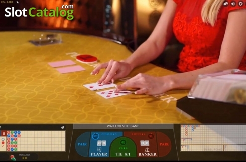 Скрин3. Baccarat Squeeze (Evolution Gaming) слот