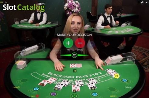 Скрин2. Blackjack B слот