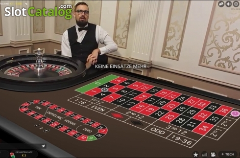 Скрин2. Deutsches Roulette (Evolution Gaming) слот