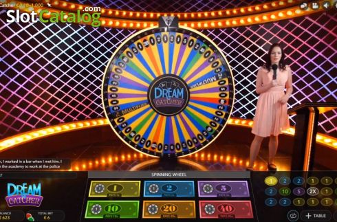 Скрин4. Dream Catcher (Evolution Gaming) слот