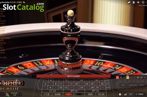 Скрин5. Lightning Roulette (Evolution Gaming) слот