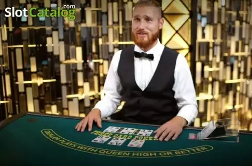 Three Card Poker Live Casino (Evolution Gaming) слот